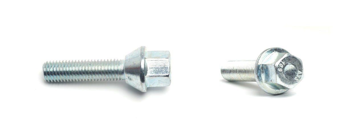 H&R wheel bolts, M12 x 1.75, 60° tapered seat, 17mm hex