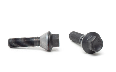 H&R wheel bolts, M14 x 1.25, 60° movable taper seat, 17mm hex, black