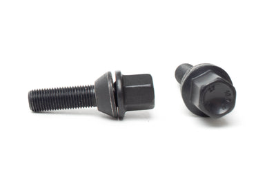 H&R wheel bolts, M14 x 1.5, 60° movable taper seat, 19mm hex, black