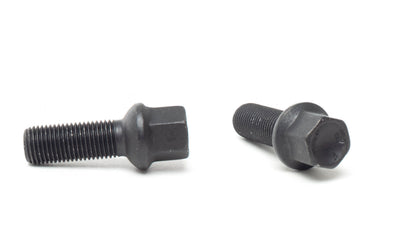 H&R wheel bolts, M14 x 1.5, Mercedes ball seat, 17mm hex, black