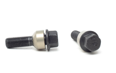 H&R wheel bolts, M14 x 1.5, Porsche ball seat, 19mm hex, black