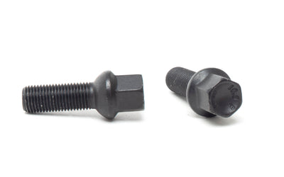 H&R wheel bolts, M14 x 1.5, VW / Audi ball seat, 17mm hex, black