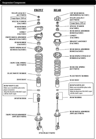 HKS Hipermax G Coilovers for 1989-1994 Skyline GT-R (R32) 80260-AN001