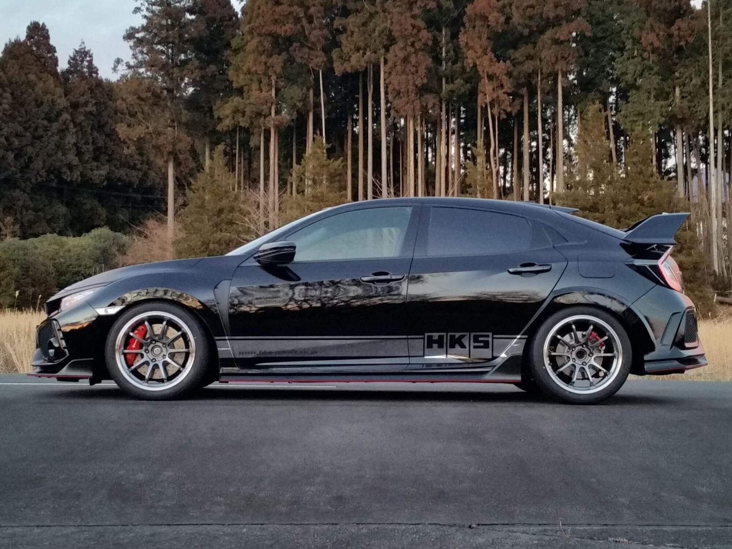 HKS Hipermax S Coilovers for 2007-2010 Honda Civic Type R (FD2