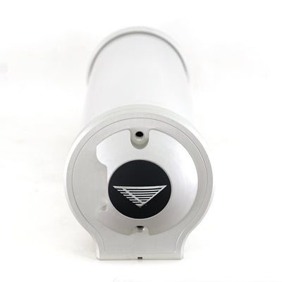 Universal Air 3.5 Gallon Acrylic RGB Air Tank with silver end caps