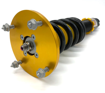 Yellow Speed Dynamic Pro Sport Coilovers for 2005-2015 Audi Q7 AWD (4L) Drop Kit