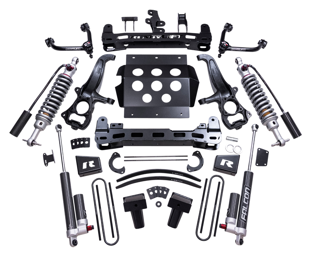 ReadyLift 8" MAX3.3 Suspension System w/Falcon 3.3 Shocks for 2025-2026 Chevrolet Silverado 1500 (42-35840) 42-35840