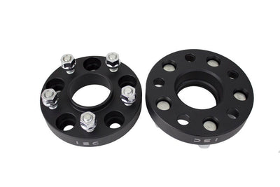 ISC Suspension 15mm Wheel Spacer - 5x114.3 Bolt Pattern/Hub Bore, Black (Pair) for Nissan ISC-WSNS15B