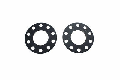 ISC Suspension 3mm Wheel Spacers - 5x120 (72.5 Hub Bore) Bolt Pattern, Black (Pair) ISC-WSBMW03B