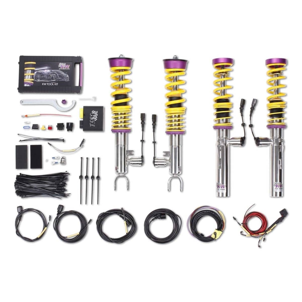 KW Suspension DDC ECU Coilover Kit for 2005-2012 Porsche 911 (997) Carrera 2, Coupe 39071001