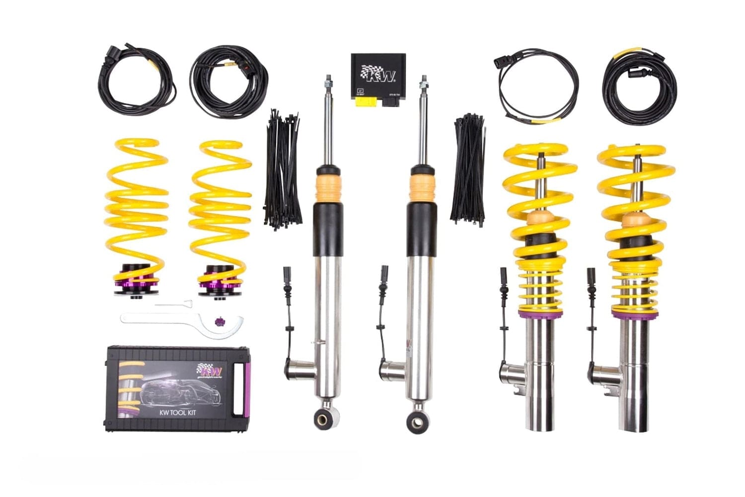 KW Suspension DDC ECU Coilover Kit for 2011-2012 Mercedes-Benz SLS AMG Coupe 39025005