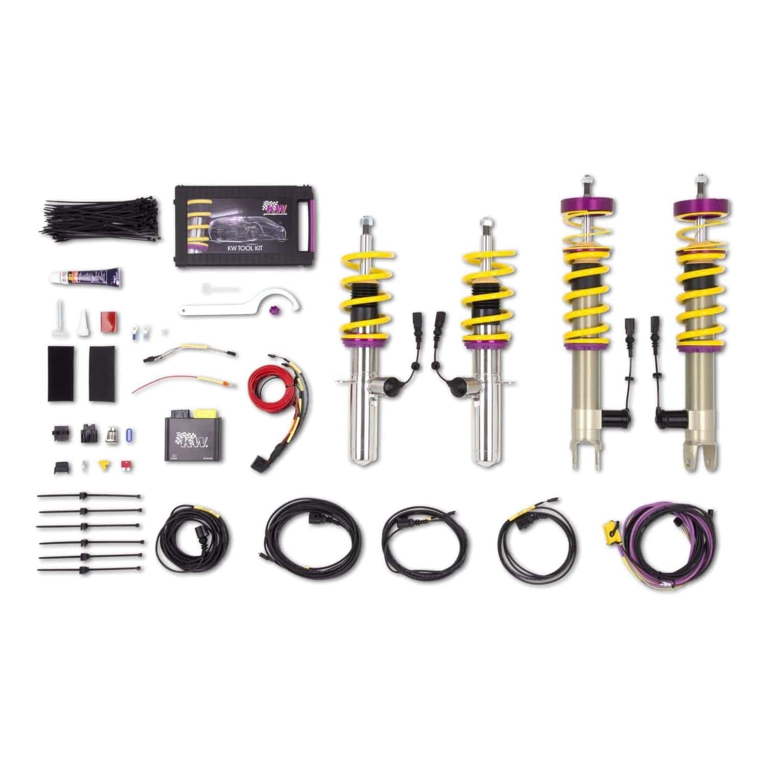KW Suspension DDC ECU Coilover Kit for 2012-2019 Porsche 911 (991) w/ PDCC 39071002