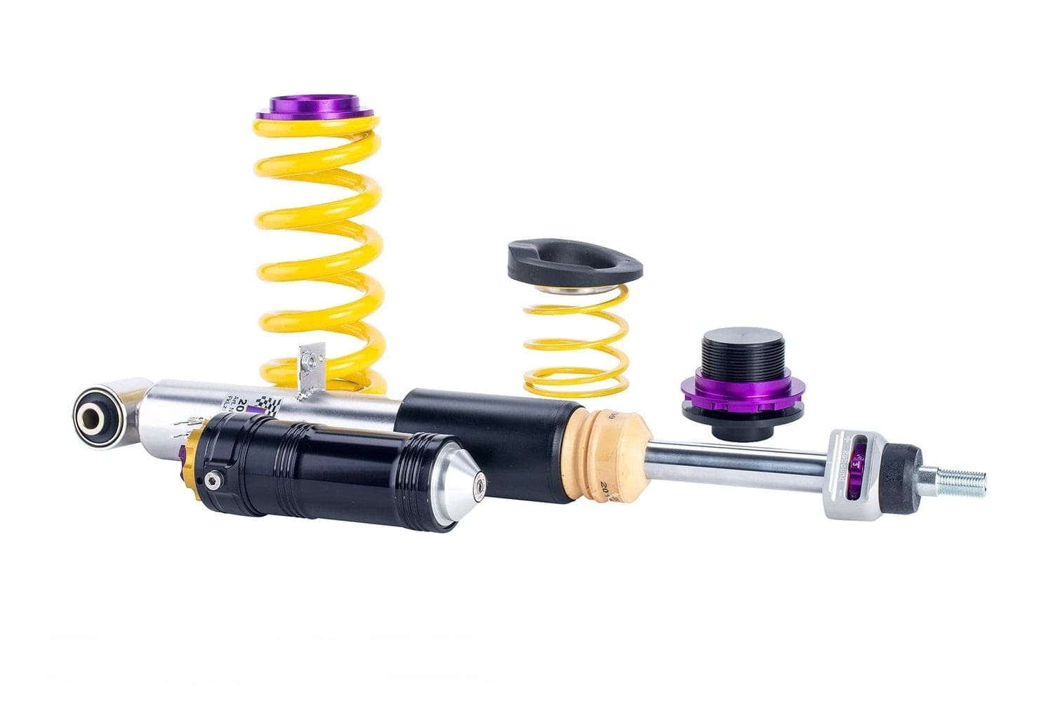 KW Variant 4 Adjustable Clubsport Coilover Kit - 2014-2019 Porsche 911 Turbo, Coupe & Cabrio, w/o PDCC 39771250