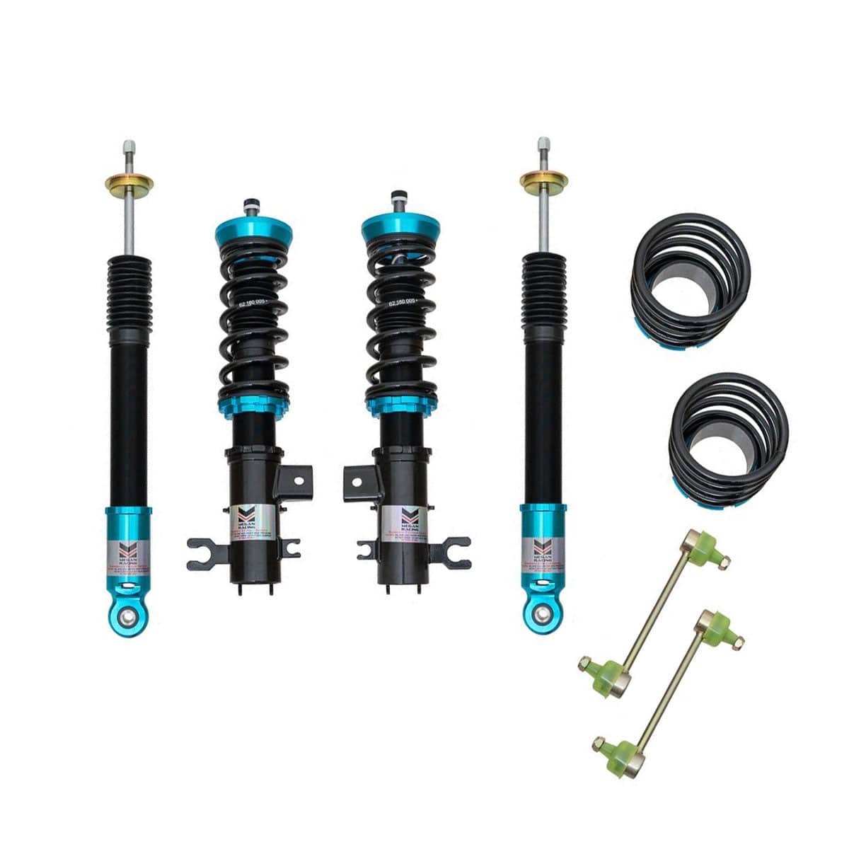 Megan Racing EZ I Series Coilovers for 2013-2015 Chevrolet Spark MR-CDK-CSP13-EZ