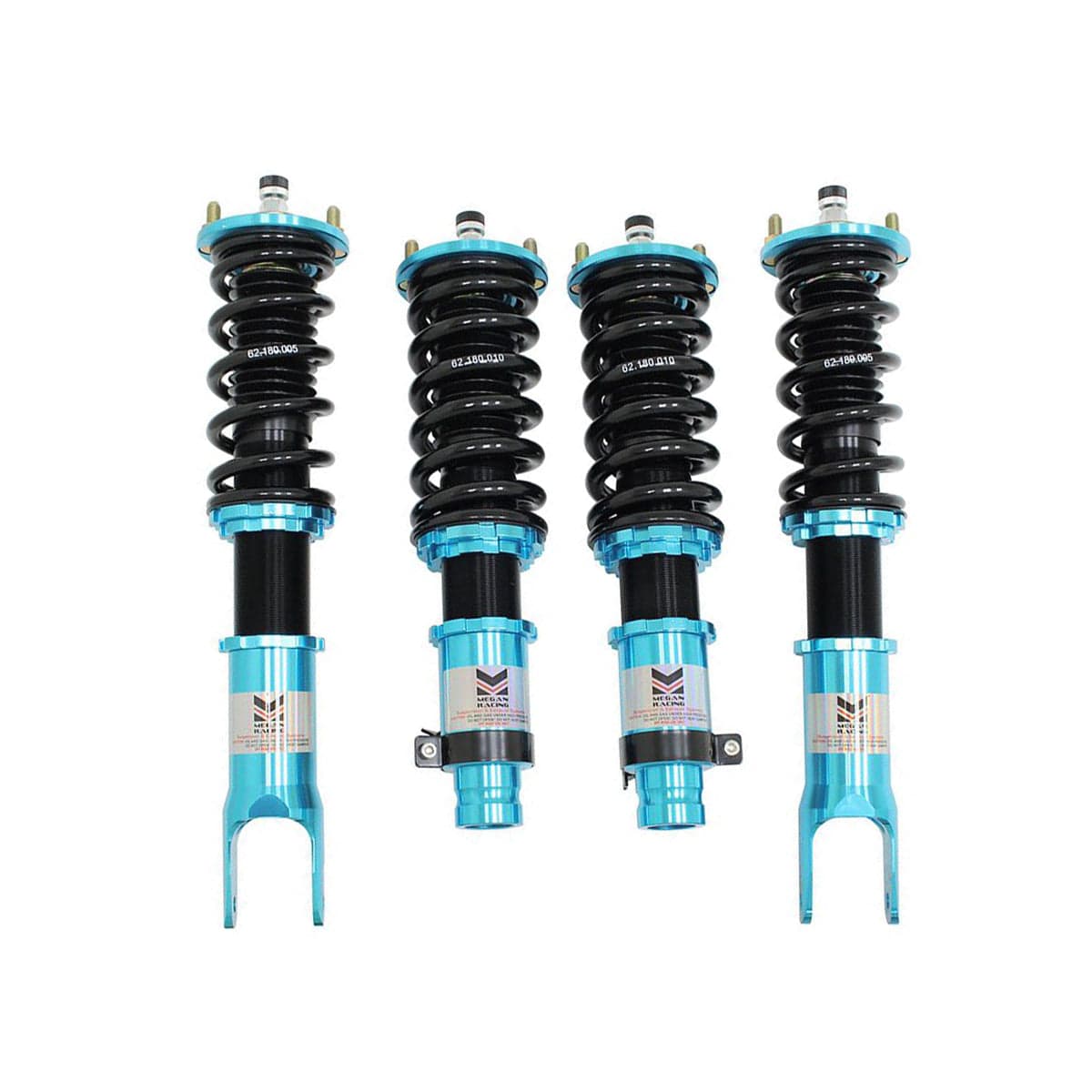 Megan Racing EZ II Series Coilovers for 1992-1995 Honda Civic (EG) MR-CDK-HC92-EZII