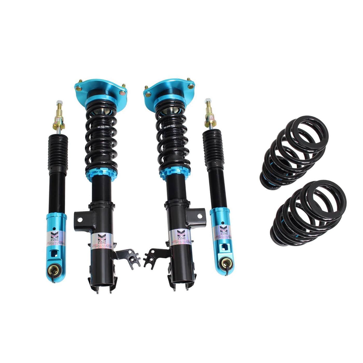 Megan Racing EZ II Series Coilovers for 2018-2024 Toyota Camry SE/XSE FWD MR-CDK-TCA18XSE-EZII