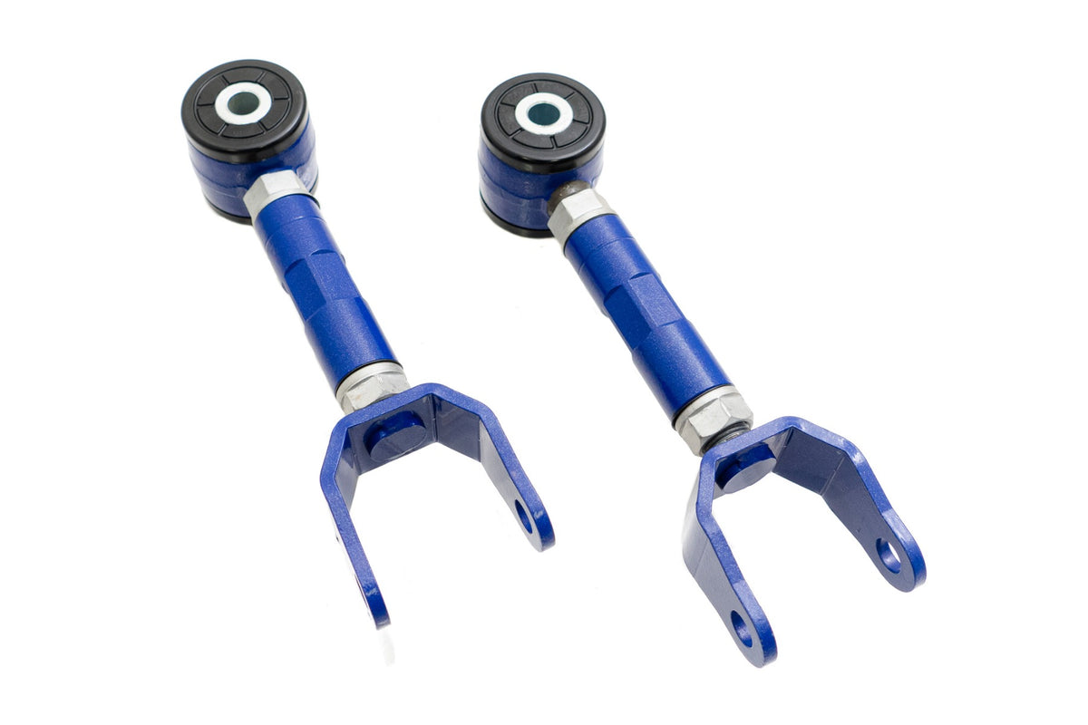 Megan Racing rear toe arms for the Tesla Model 3