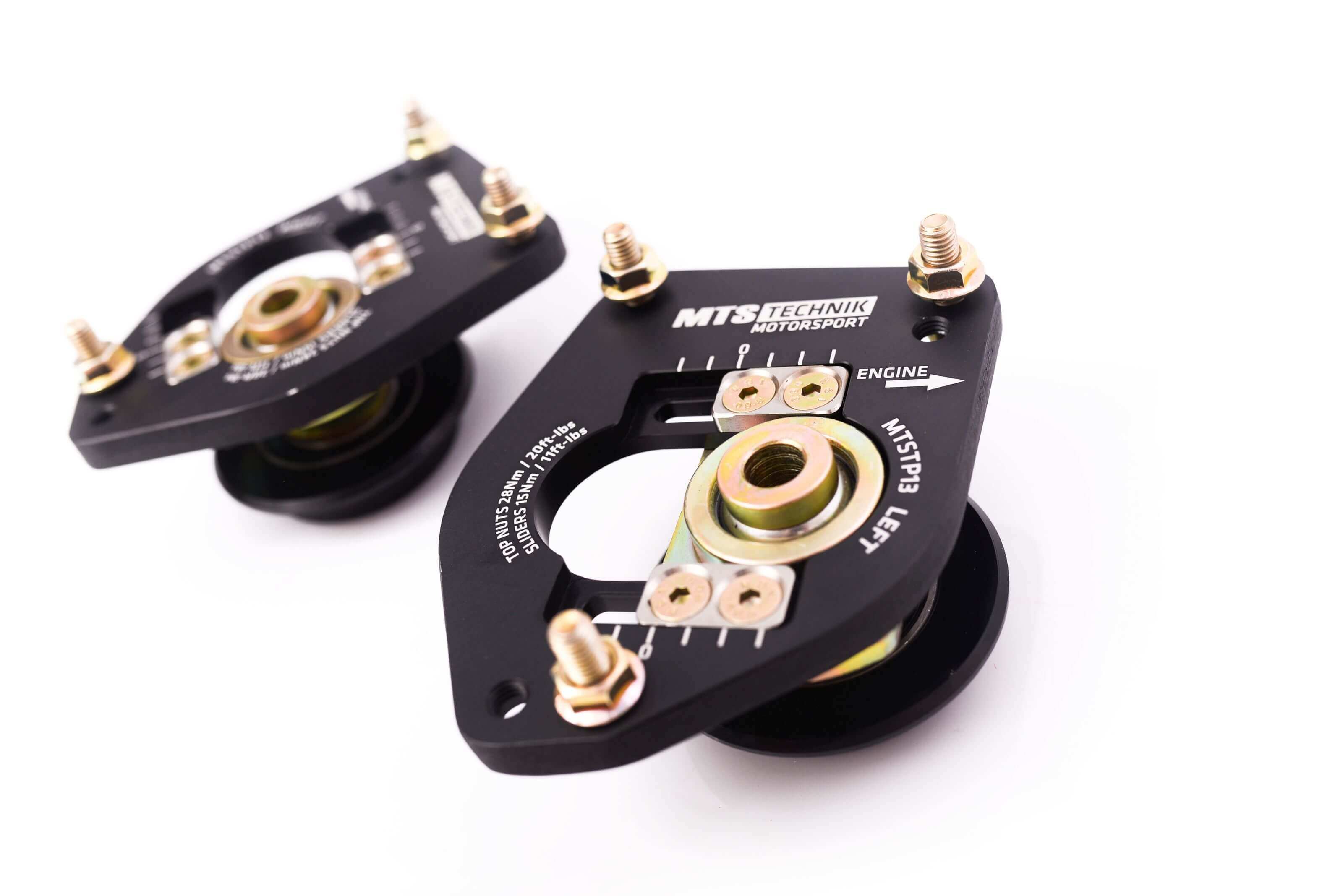 MTS Technik Adjustable Front Camber Caster Plates for 1986-1987 BMW 325 (E30) MTSCP13SET