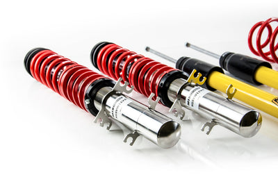 MTS Technik Comfort Series Coilover Kit - With Front Axle Top Mount for 1998-2010 Volkswagen Jetta (MK3/MK4/MK5) XMTSGWVW87-C