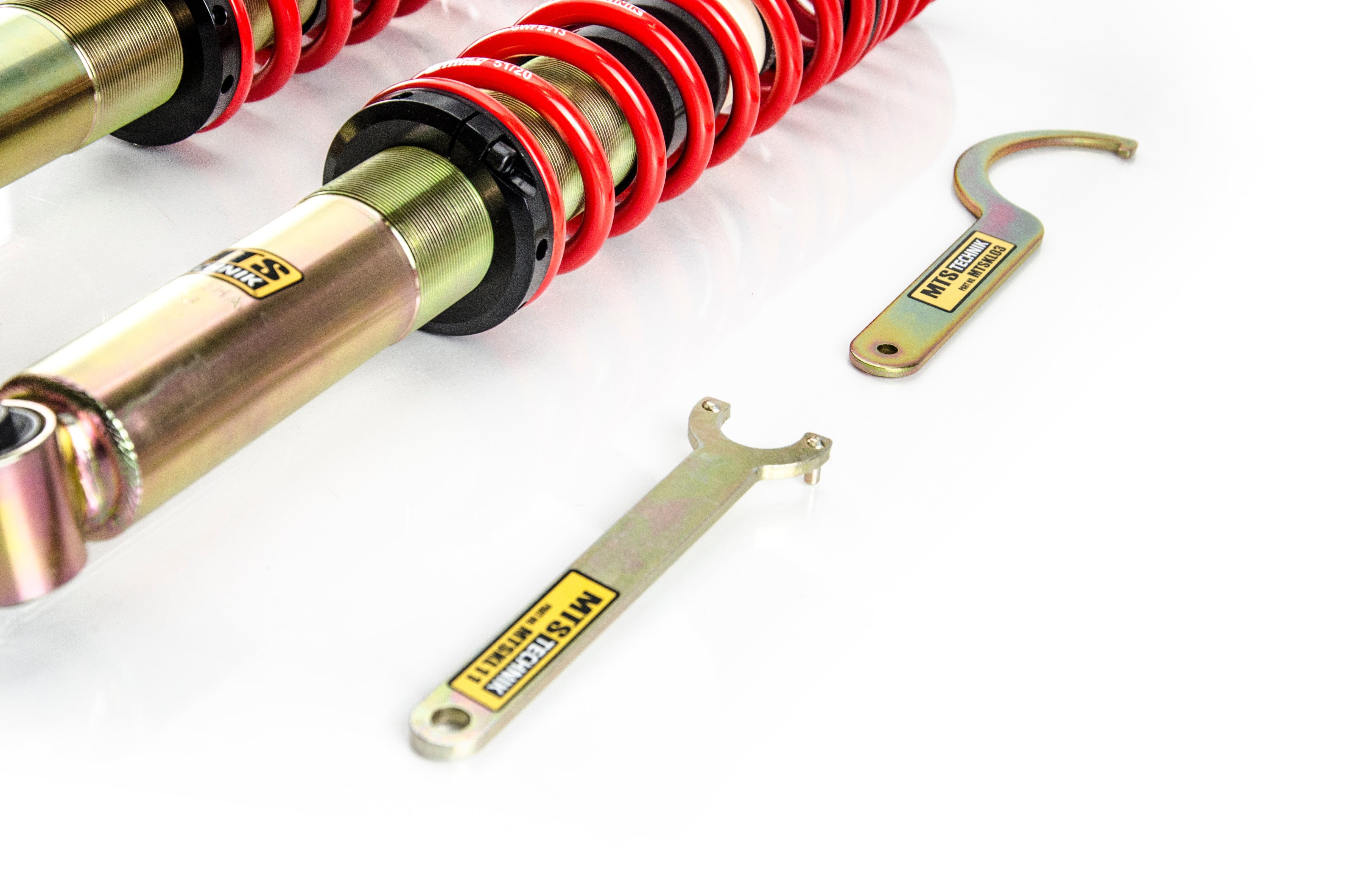 MTS Technik Comfort Series Coilover Kit - Without Front Axle Top Mount for 1980-1987 Audi Coupe (B2) MTSGWVW80-C