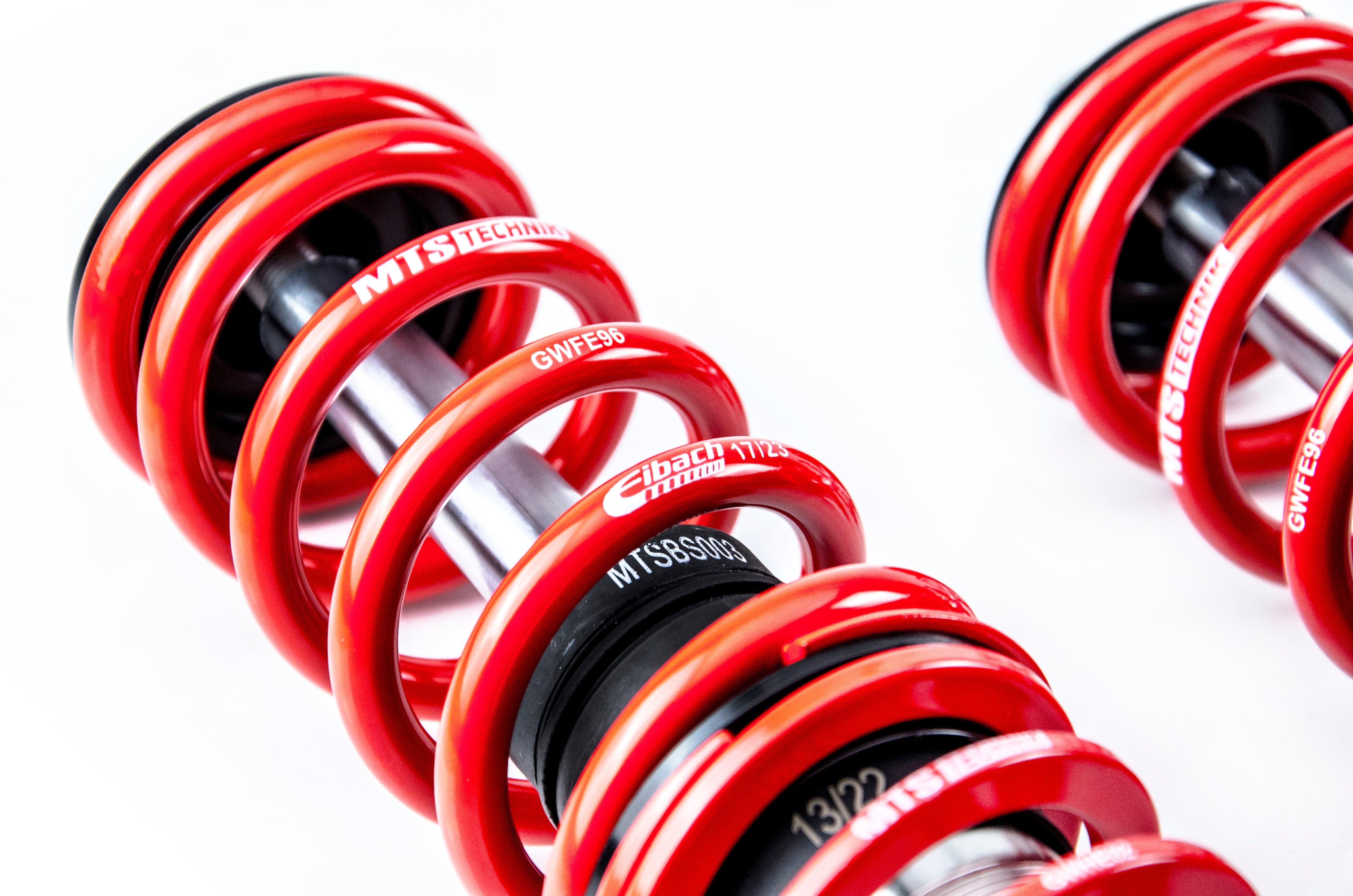MTS Technik Comfort Series Coilover Kit - Without Front Axle Top Mount for 1998-2010 Volkswagen Beetle (1C/1Y) XMTSGWVW10-C