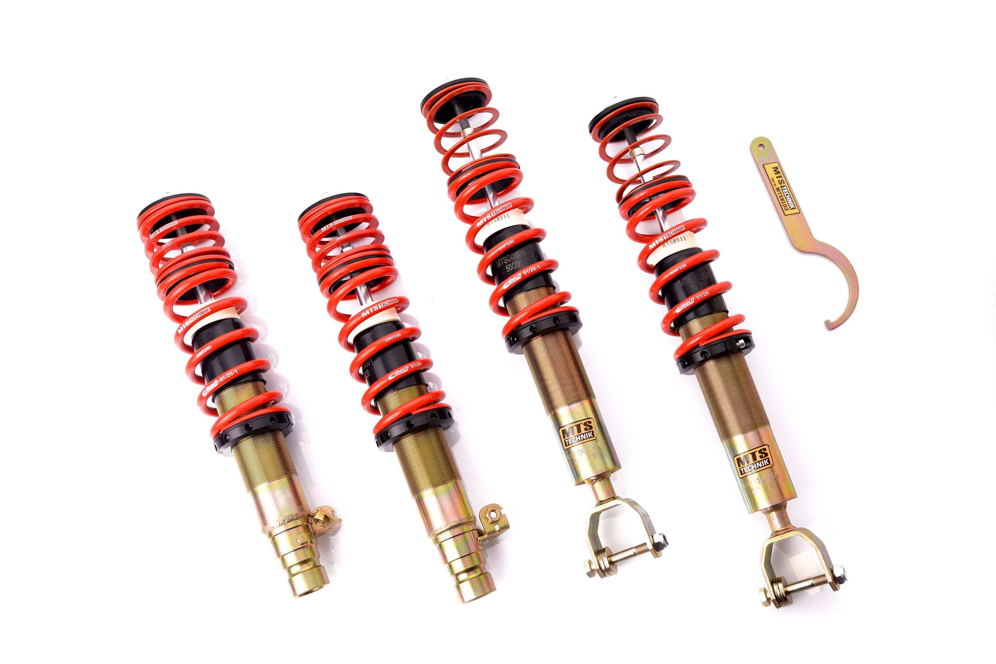 MTS Technik Comfort Series Suspension Coilover Kit for 1987-1993 Honda Civic Sedan (ED) MTSGWHO04-C