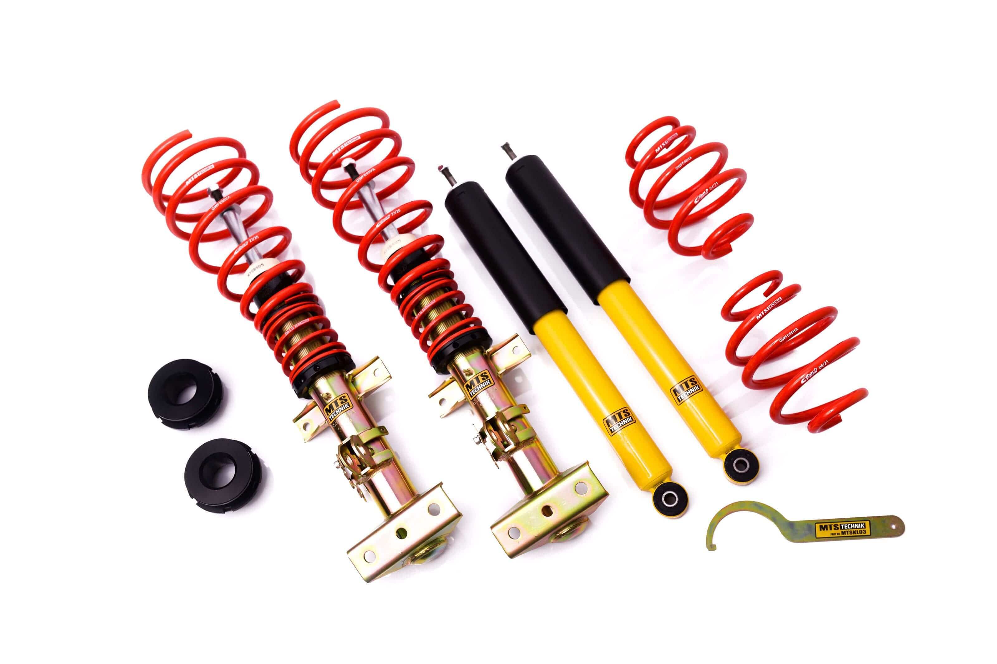 MTS Technik Comfort Series Suspension Coilover Kit for 1994-2000 BMW 3 Series Compact (E36) MTSGWBM02-C