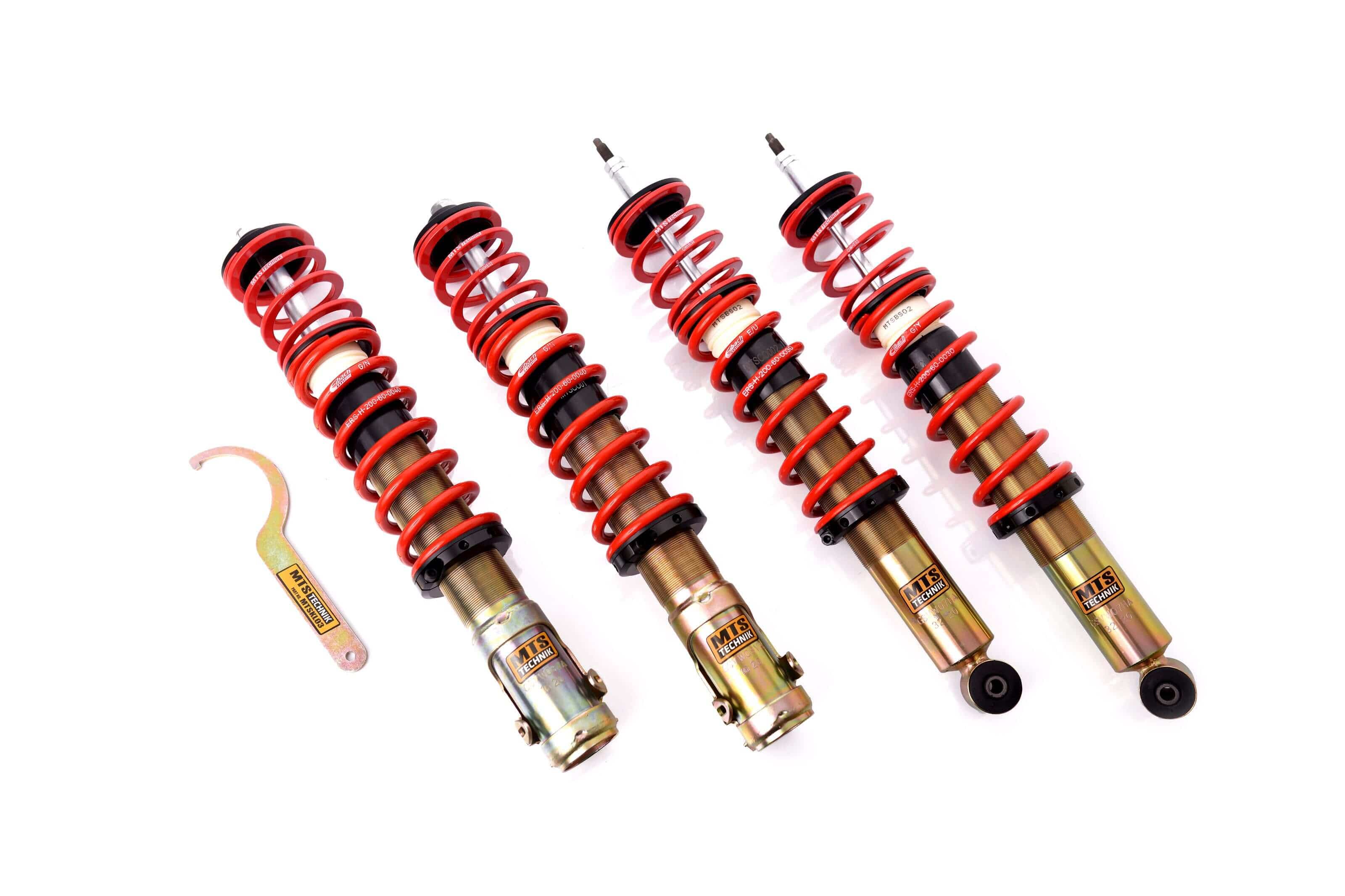 MTS Technik Comfort Series Suspension Coilover Kit for 1995-2009 Volkswagen Polo Classic MK3 (6V2) MTSGWVW27-C