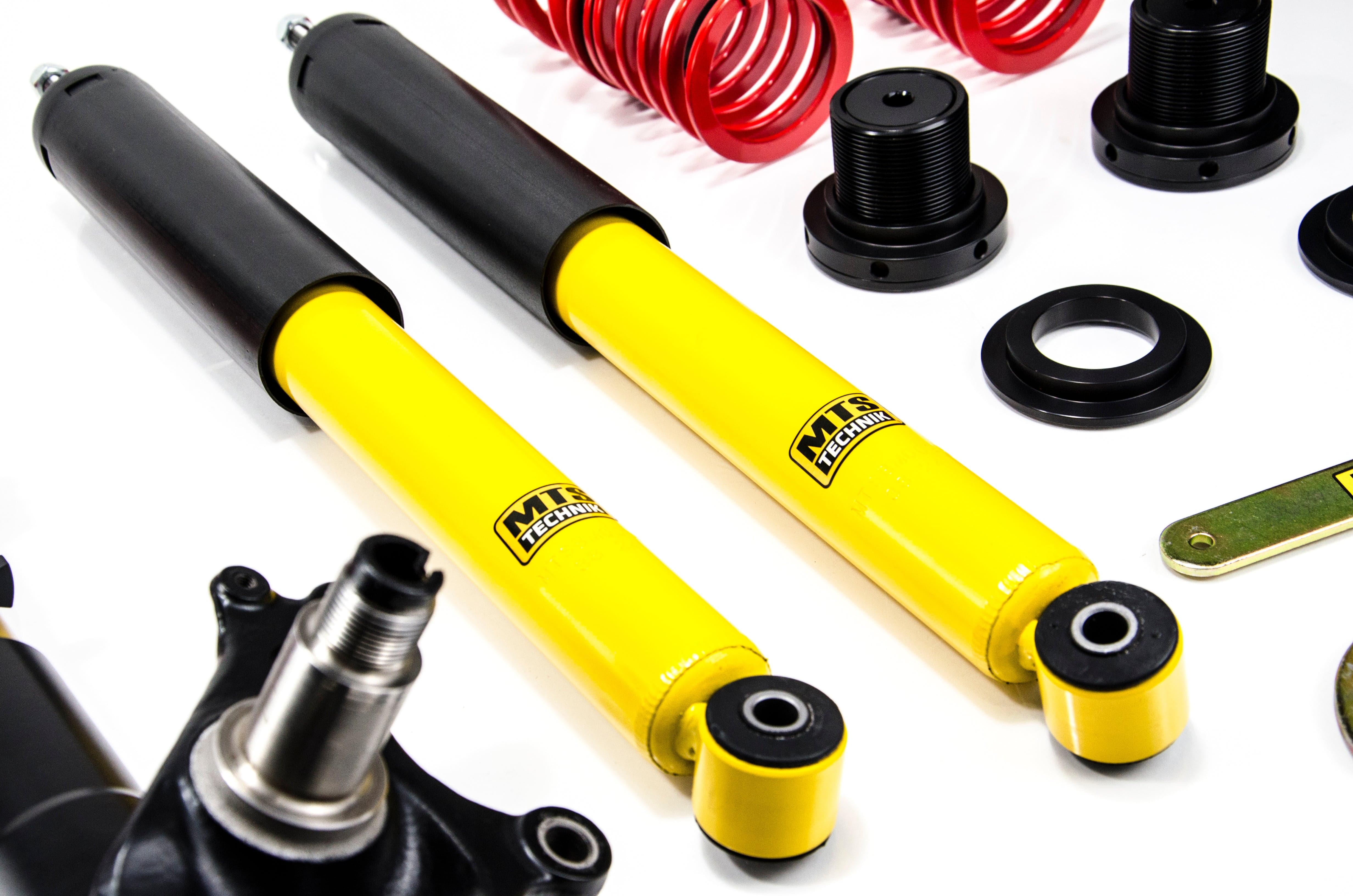 MTS Technik Stance Series Coilover Kit - 51mm Front Strut, Original Front Axle for 1985-1990 BMW 325i (E30) XMTSGWBM80-S