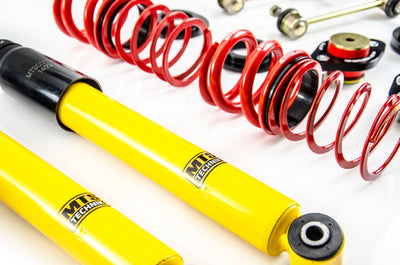 MTS Technik Stance Series Coilover Kit - Gold Housing, 40-85mm Front Lowering for 2003-2009 BMW Z4 (E85/E86) MTSGWBM119-S