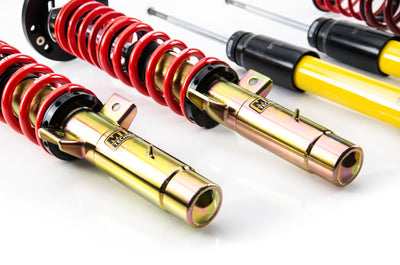 MTS Technik Stance Series Coilover Kit - Gold Housing, 40-85mm Front Lowering for 2003-2009 BMW Z4 (E85/E86) MTSGWBM119-S