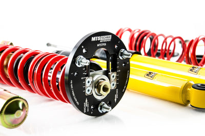 MTS Technik Stance Series Coilover Kit - Gold Housing, 40-85mm Front Lowering for 2003-2009 BMW Z4 (E85/E86) MTSGWBM119-S
