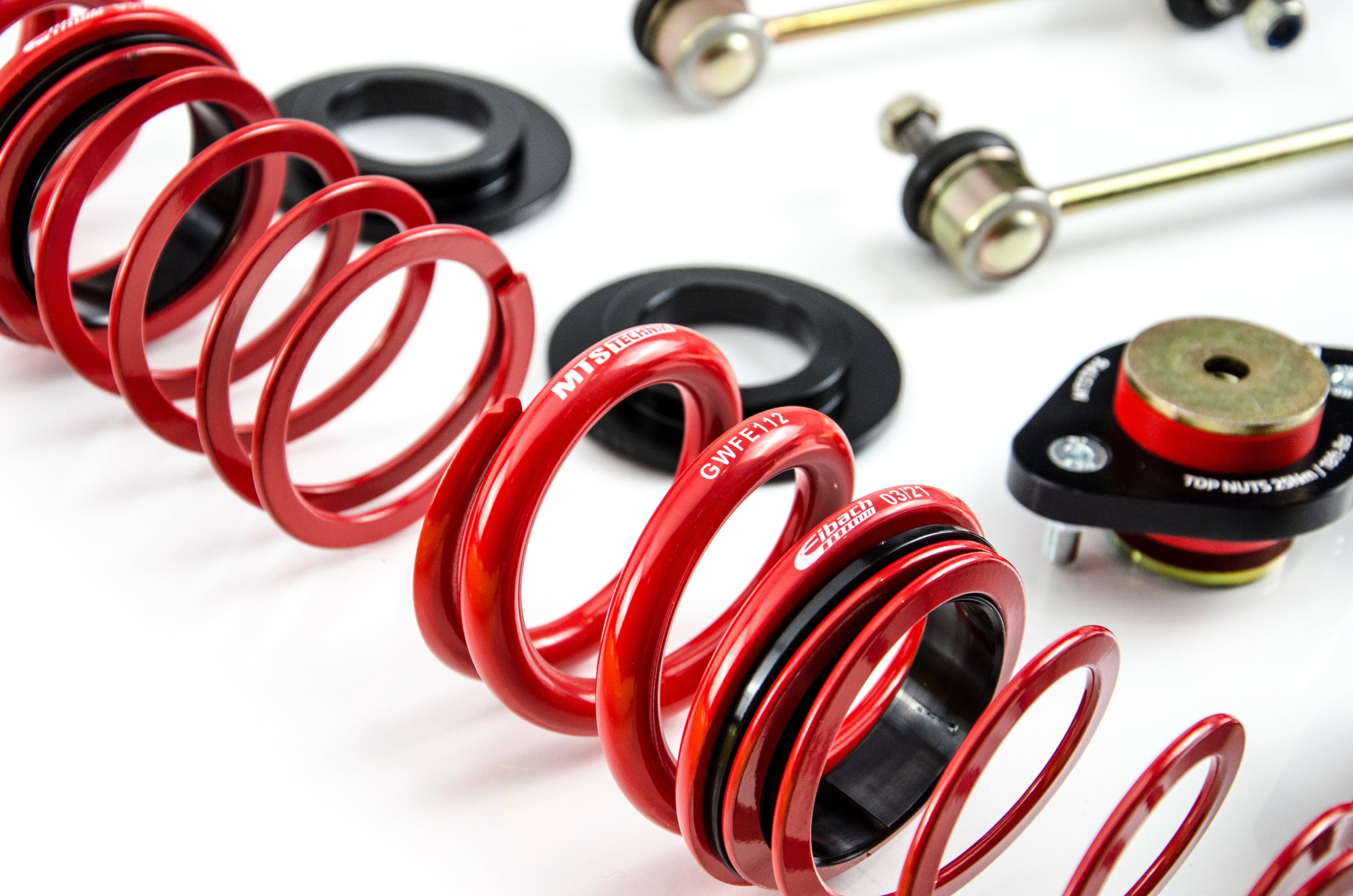 MTS Technik Stance Series Coilover Kit - Gold Housing, 40-85mm Front Lowering for 2003-2009 BMW Z4 (E85/E86) MTSGWBM119-S