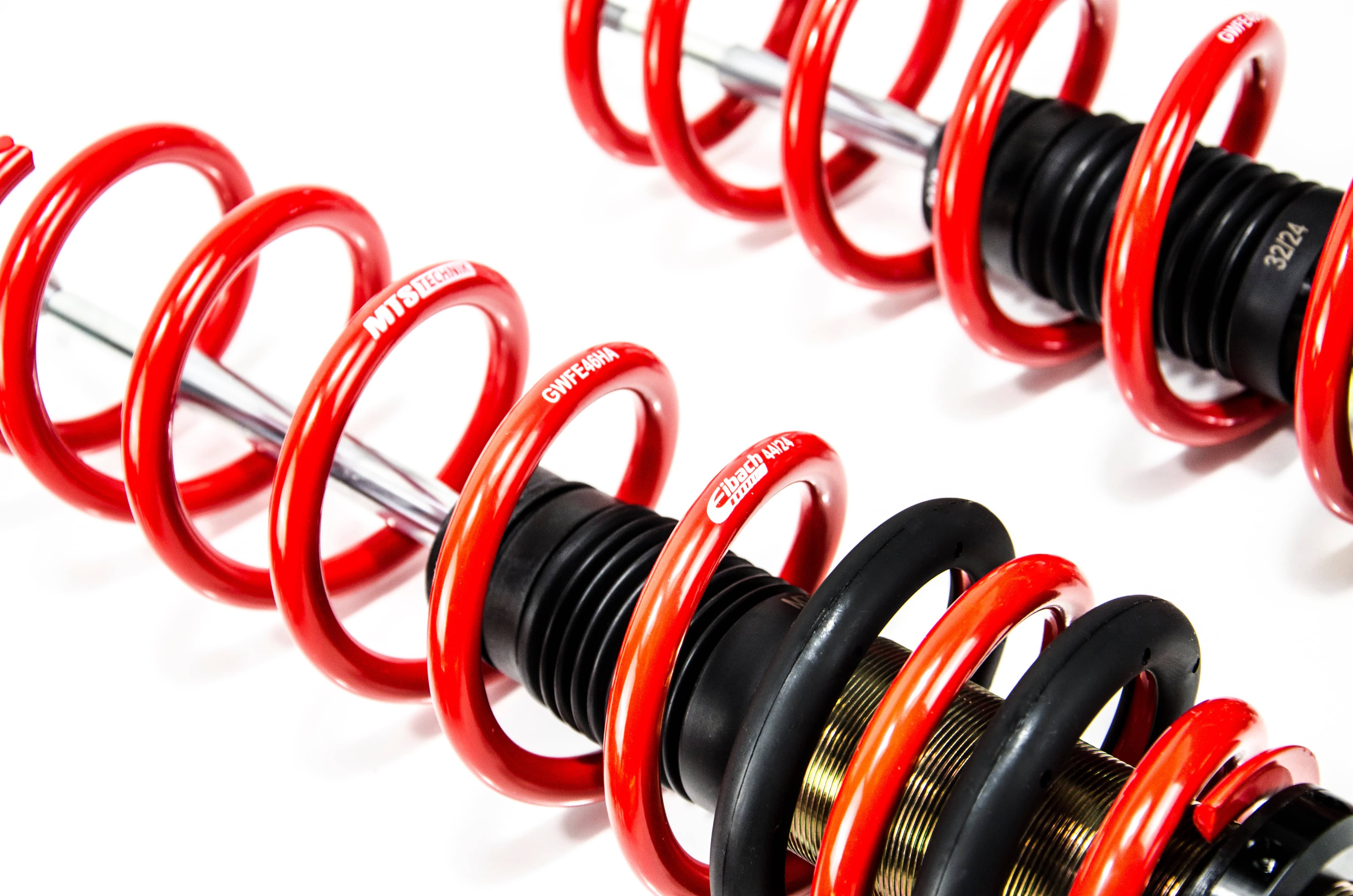 MTS Technik Stance Series Coilover Kit - Gold Housing for 2002-2003 BMW 540i (E39) MTSGWBM101-S