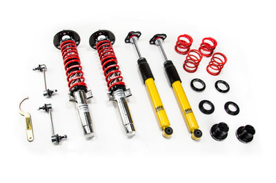 MTS Technik Stance Series Suspension Coilover Kit (Inox Housing, 40-85mm Front Lowering) for 2003-2009 BMW Z4 (E85/E86) XMTSGWBM119-S
