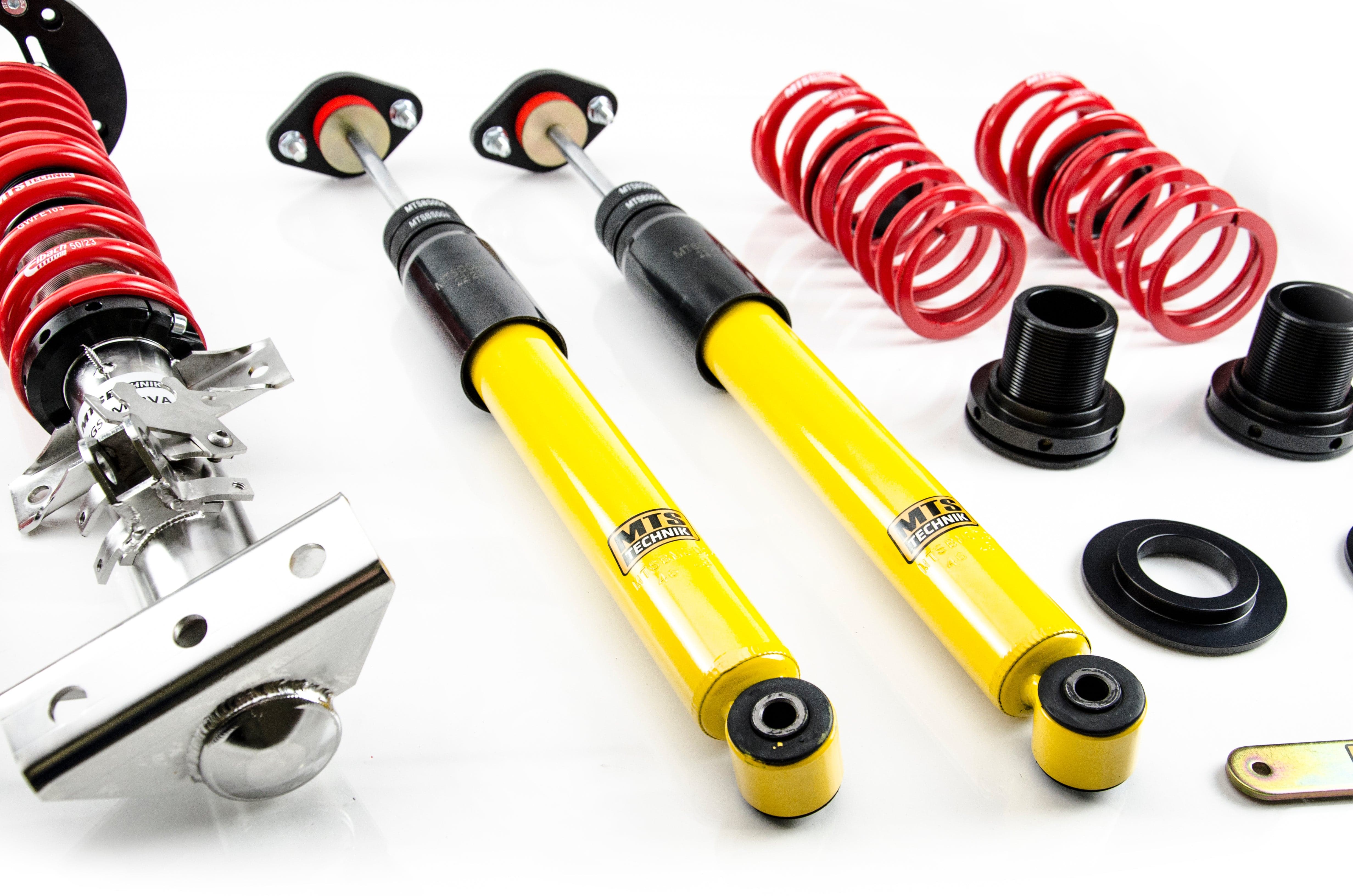 MTS Technik Stance Series Coilover Kit - With Front and Rear Top Mount, Inox Housing for 1992-1999 BMW M3 (E36) XMTSGWBM98-S