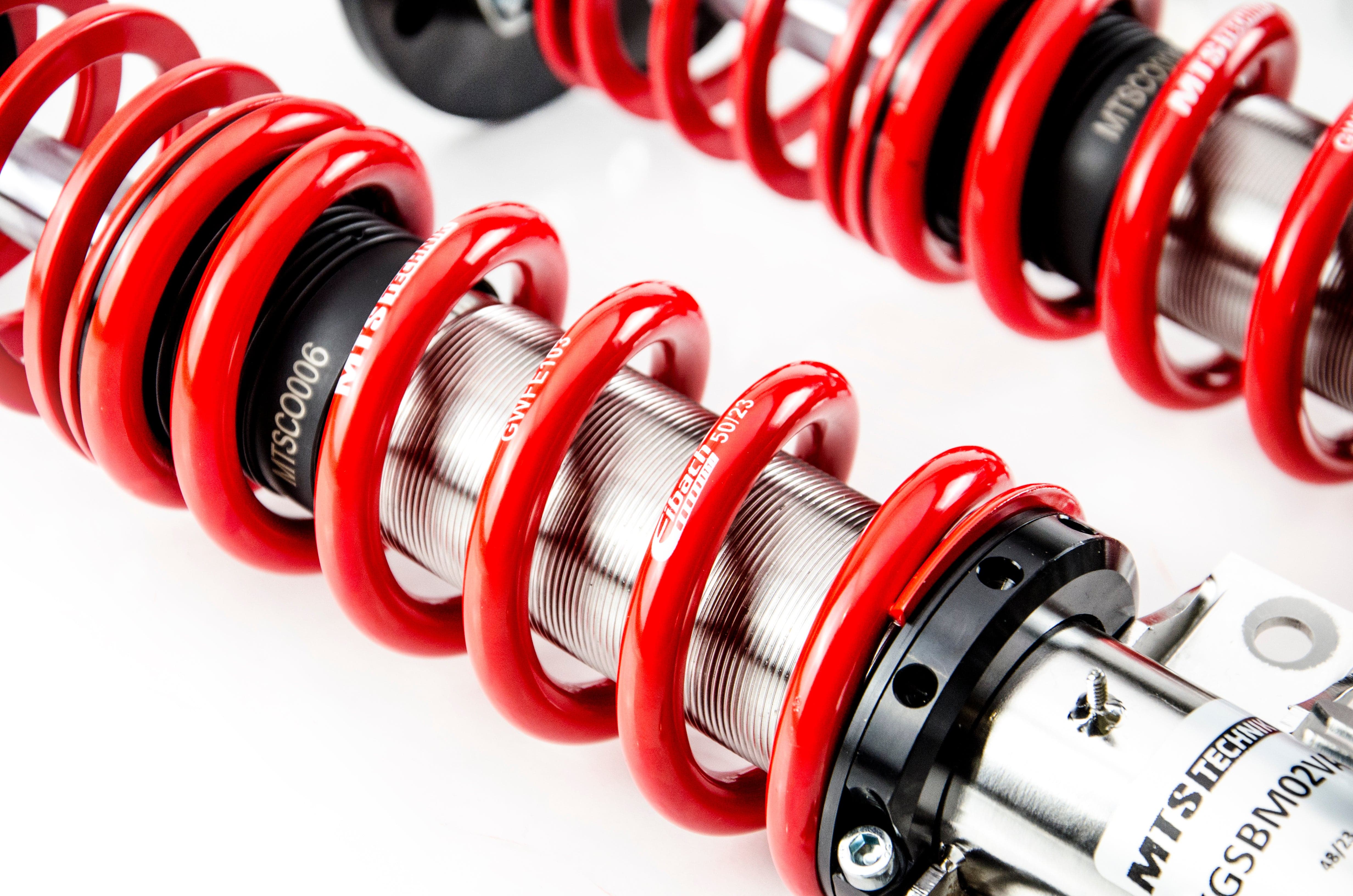 MTS Technik Stance Series Coilover Kit - With Front and Rear Top Mount, Inox Housing for 1992-1999 BMW M3 (E36) XMTSGWBM98-S