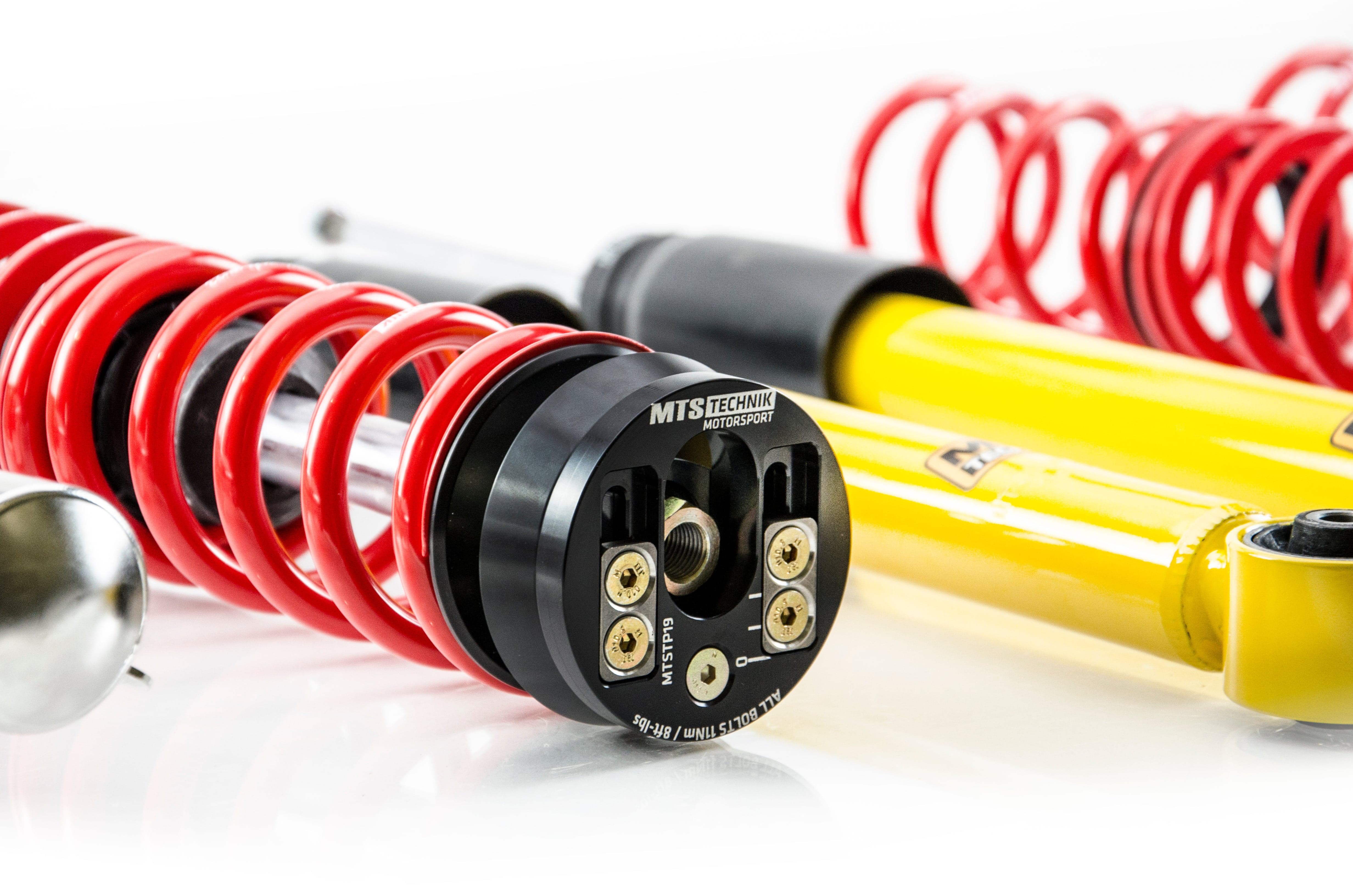 MTS Technik Stance Series Coilover Kit - With Front Axle Top Mount for 2000-2010 Volkswagen Beetle (1C/1Y) XMTSGWVW87-S