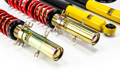 MTS Technik Stance Series Coilover Kit - With Front Axle Top Mount for 2002-2004 Audi S3 (8L/8P) MTSGWVW88-S