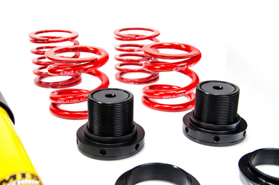 MTS Technik Stance Series Coilover Kit - With Front Axle Top Mount, Gold Housing for 1997-2002 BMW 328i (E36/E46) MTSGWBM117-S