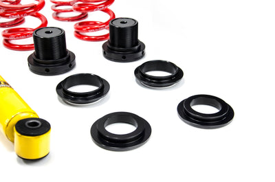 MTS Technik Stance Series Coilover Kit - With Front Axle Top Mount, Gold Housing for 1997-2002 BMW 328i (E36/E46) MTSGWBM117-S