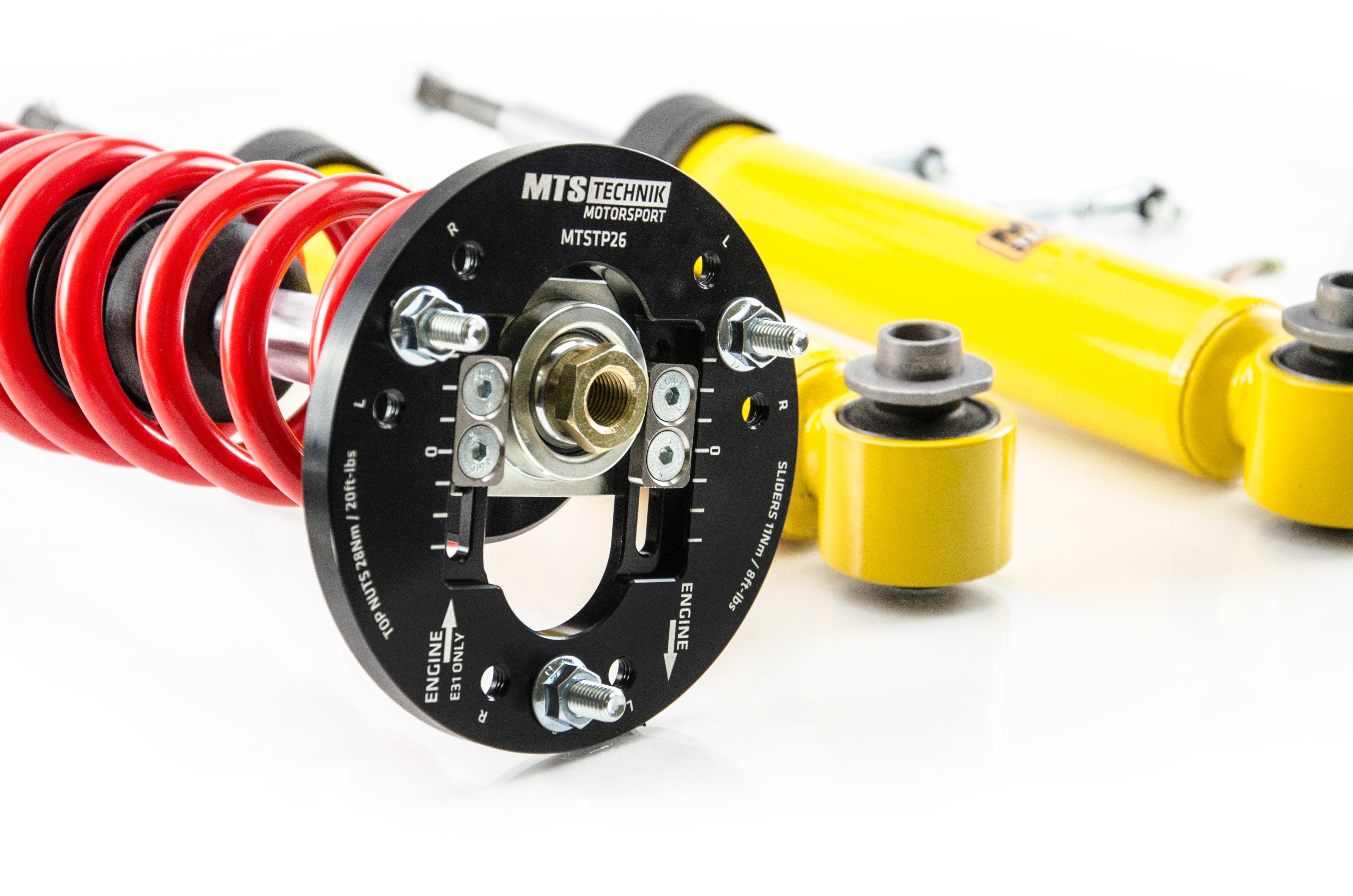 MTS Technik Stance Series Coilover Kit - With Front Top Mount, Inox Housing for 2010 BMW 535i (E61) XMTSGWBM111-S