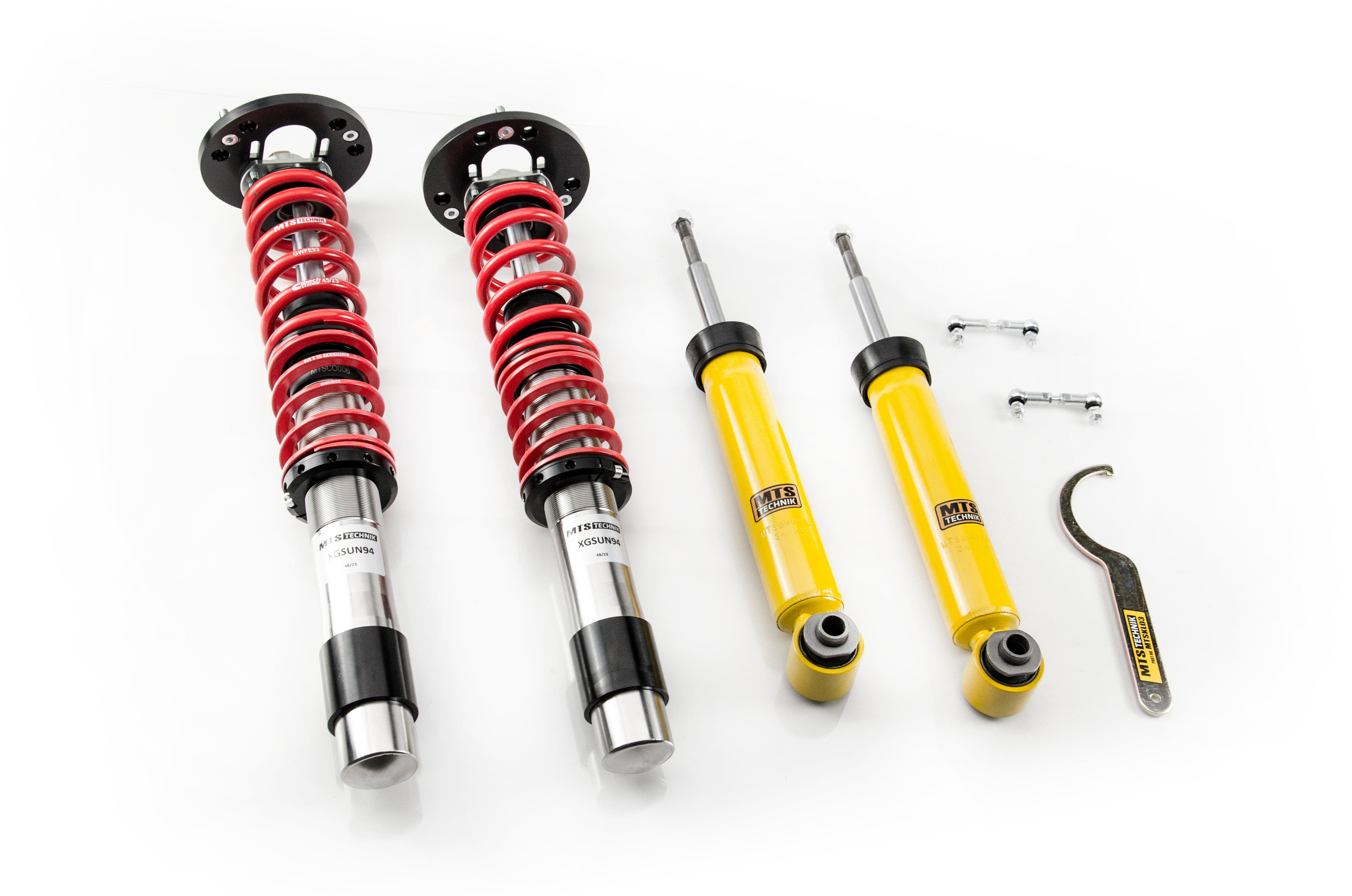 MTS Technik Stance Series Suspension Coilover Kit (w/ Front Top Mount, Inox Housing) for 2010 BMW 535i (E61) XMTSGWBM111-S