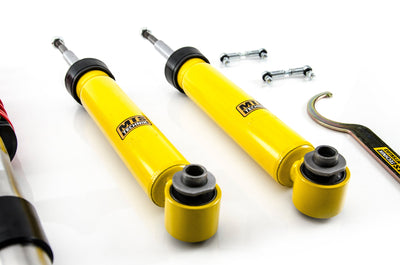 MTS Technik Stance Series Coilover Kit - With Front Top Mount, Inox Housing for 2010 BMW 535i (E61) XMTSGWBM111-S