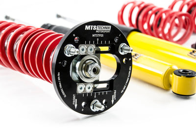 MTS Technik Stance Series Coilover Kit - With Front Top Mount, Without Rear Top Mount, Inox Housing for 1992-1999 BMW 320i (E36) XMTSGWBM116-S