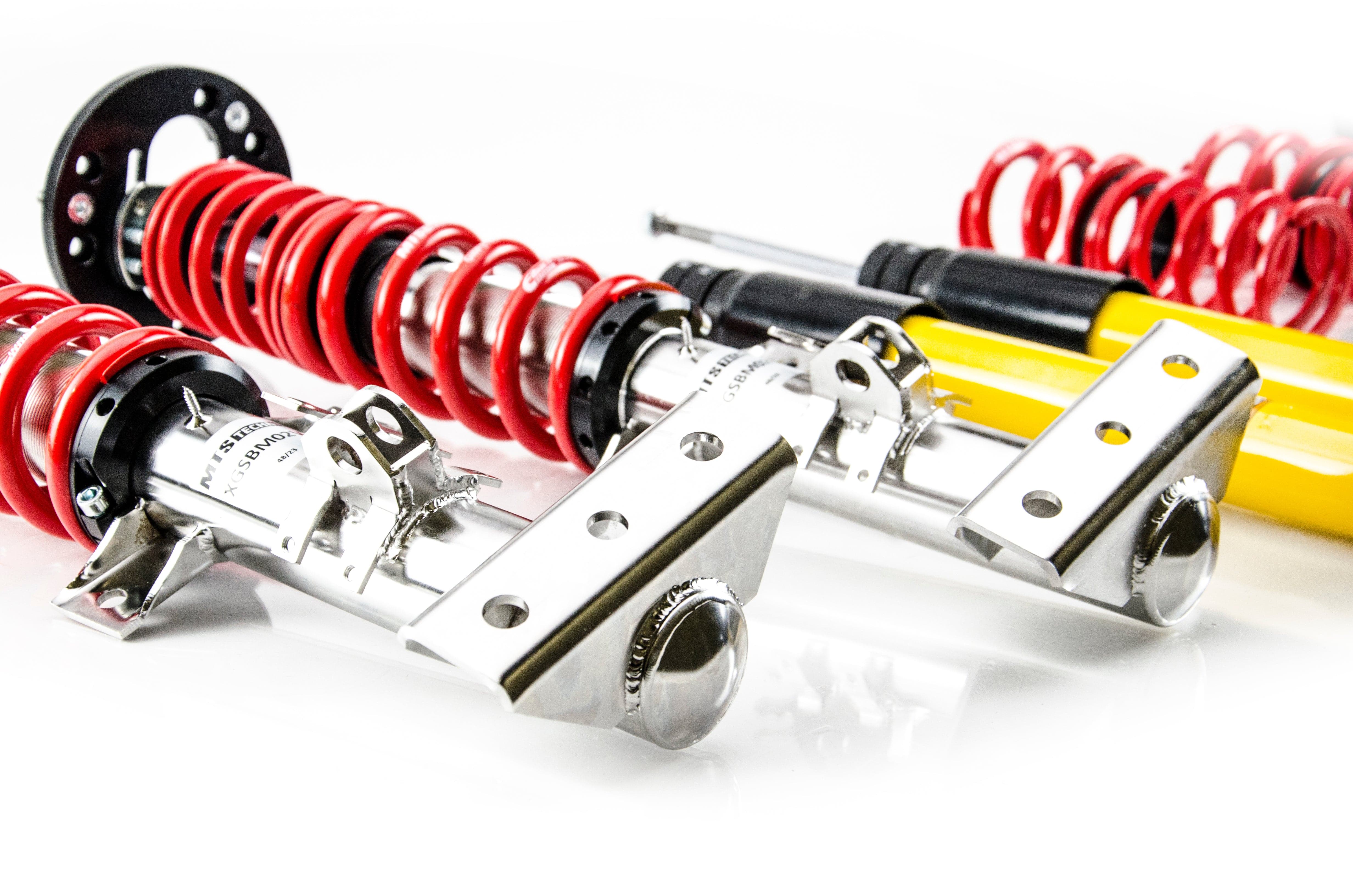MTS Technik Stance Series Coilover Kit - With Front Top Mount, Without Rear Top Mount, Inox Housing for 1992-1999 BMW M3 (E36) XMTSGWBM116-S
