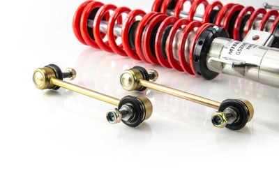 MTS Technik Stance Series Coilover Kit - Without Front Axle Top Mount for 2001 BMW 320i (E46) XMTSGWBM03-S