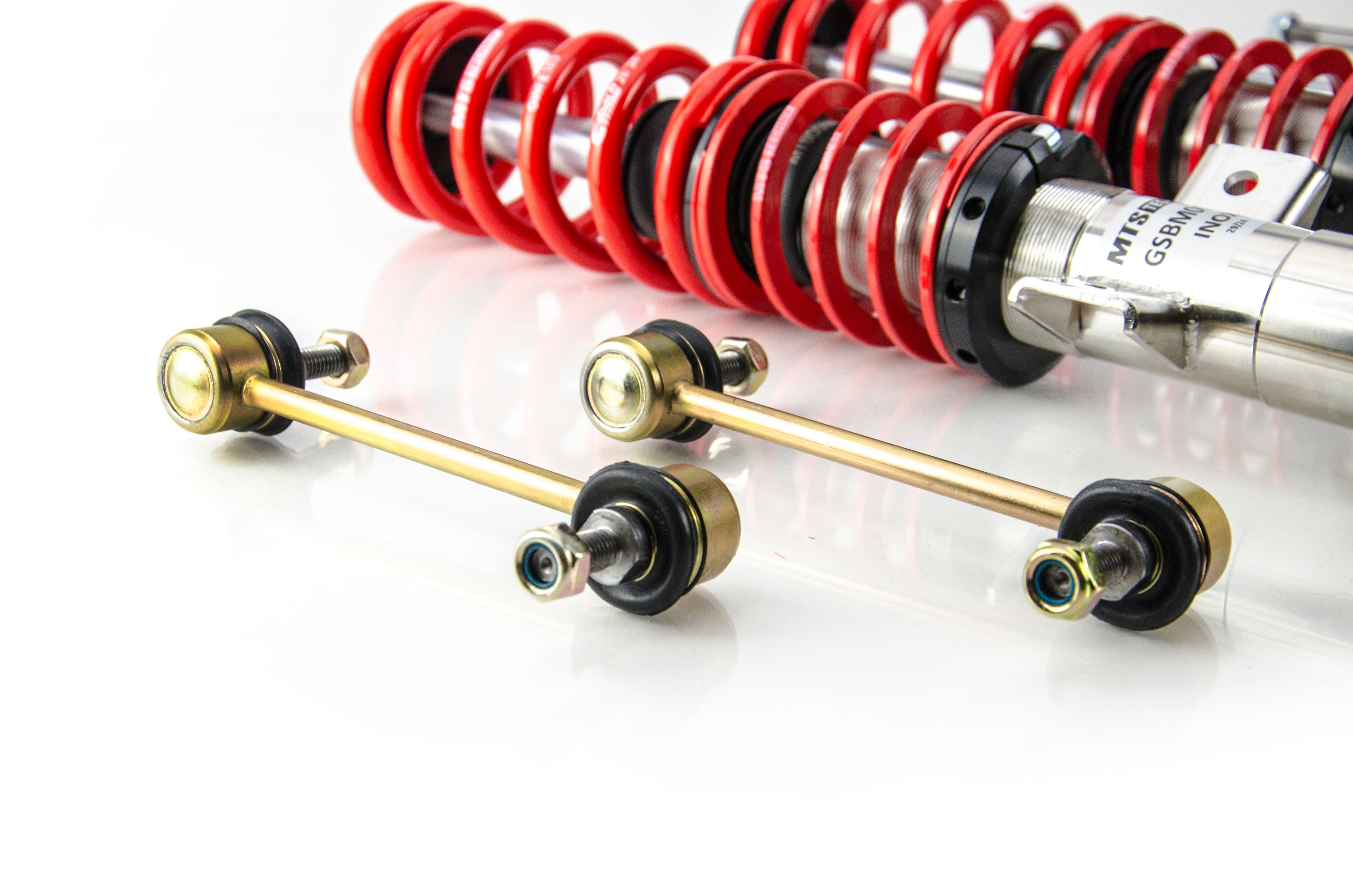 MTS Technik Stance Series Coilover Kit - Without Front Axle Top Mount for 2001 BMW 330i (E46) XMTSGWBM03-S
