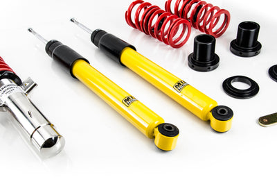 MTS Technik Stance Series Coilover Kit - Without Front Axle Top Mount for 2001 BMW 330i (E46) XMTSGWBM03-S