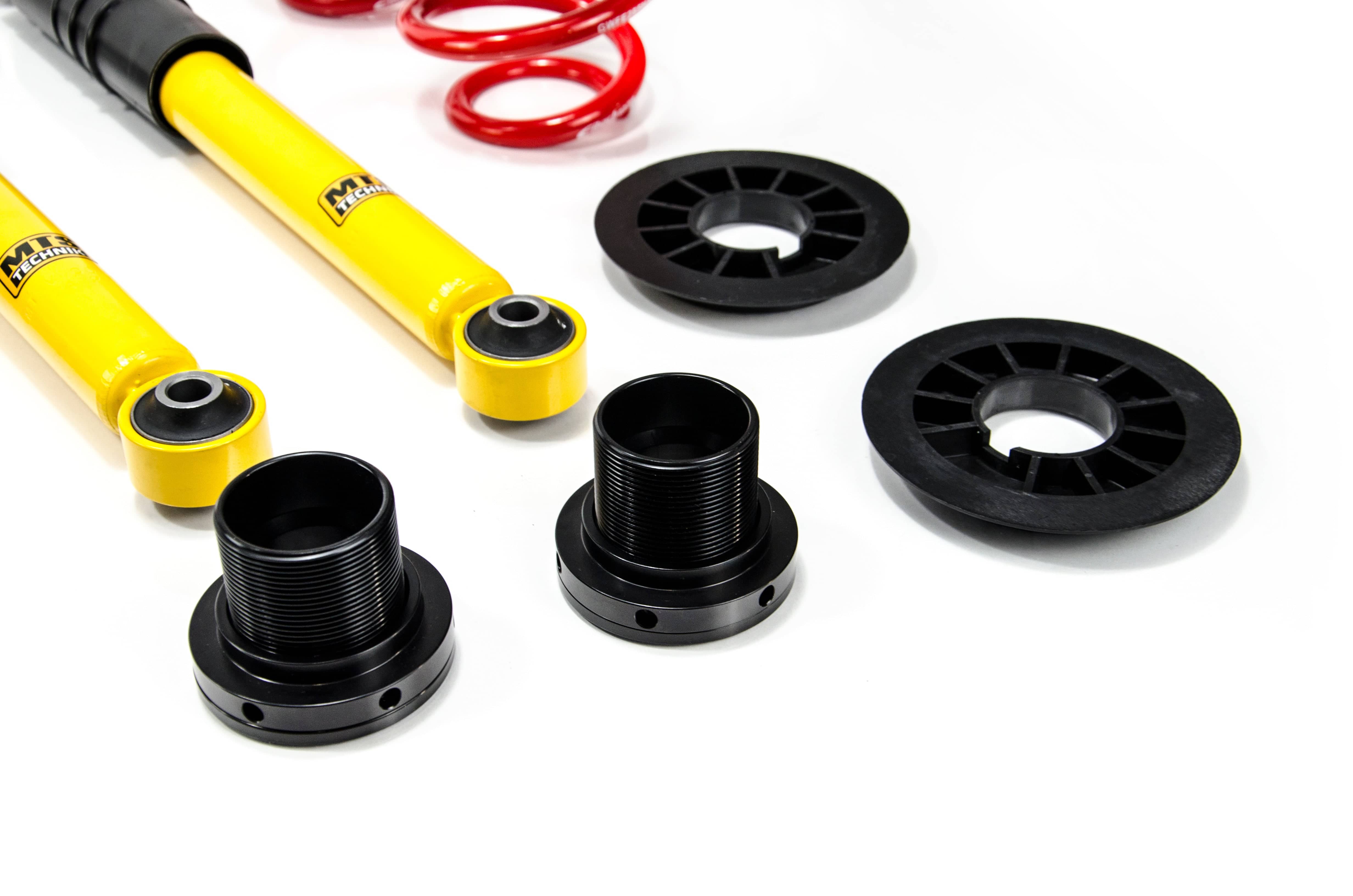 MTS Technik Stance Series Coilover Kit - Without Front Axle Top Mount for 2002-2004 Audi S3 (8L/8P) XMTSGWVW11-S